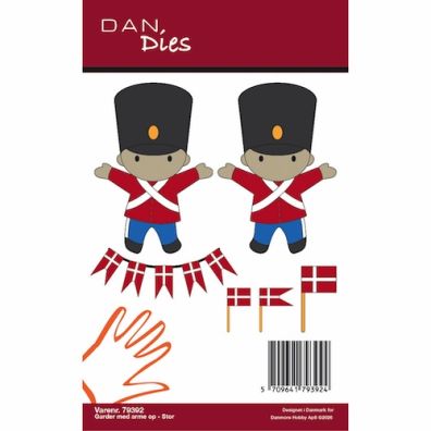 Dan Dies - Garder med arme op - Stor