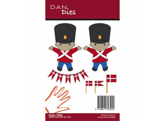 Dan Dies - Garder med arme op - Stor