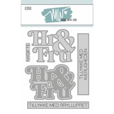 MW - Made With Love Dies - Hr & Fru