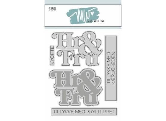MW - Made With Love Dies - Hr & Fru