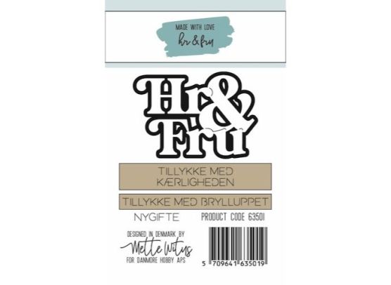 MW - Made With Love Dies - Hr & Fru