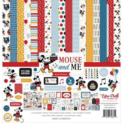 Echo Park Paper - Mouse and Me - Birthday 12x12 Collection Kit