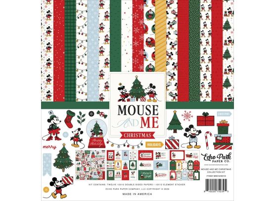 Echo Park Paper - Mouse and Me - Christmas 12x12 Collection Kit