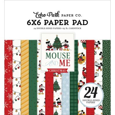 Echo Park Paper - Mouse and Me - Christmas 6x6 Paper Pad