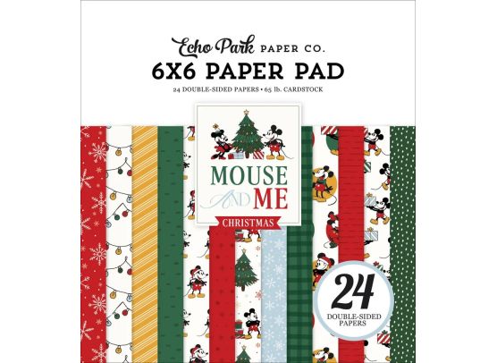 Echo Park Paper - Mouse and Me - Christmas 6x6 Paper Pad