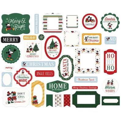 Echo Park Paper - Mouse and Me - Christmas Ephemera