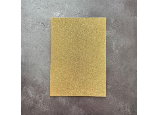 Paper Favourites - Glitter Cardstock A4 - 250 gsm - Platinum - 5 sheets