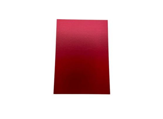 Paper Favourites - Mirror Card - Matt A4 - Scarlet Organza
