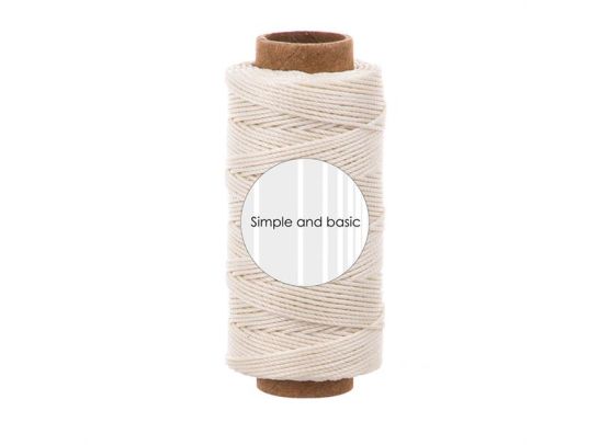 Simple and Basic - Grosgrain Ribbon - Cream - 8 mm x 10m