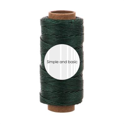 Simple and Basic - Polyester tråd - Calm red - 0,5mm x 50m