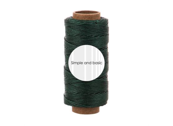Simple and Basic - Polyester tråd - Calm red - 0,5mm x 50m