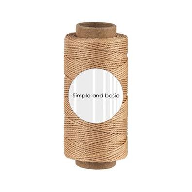 Simple and Basic - Polyester tråd - Calm red - 0,5mm x 50m