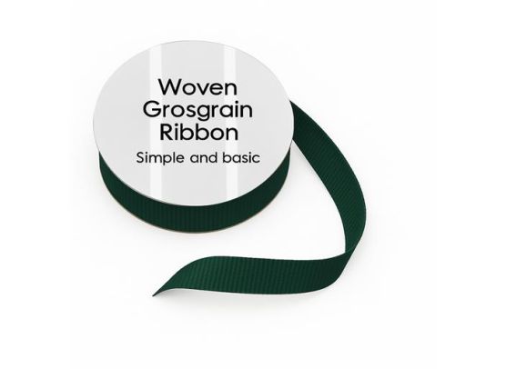 Simple and Basic - Grosgrain Ribbon - Ivory - 8 mm x 10m
