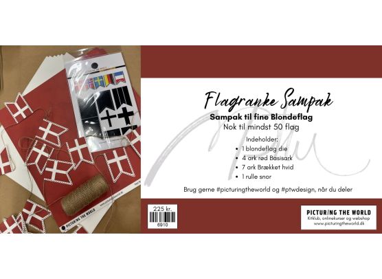 PTW Design - Blonde flagranke sampak