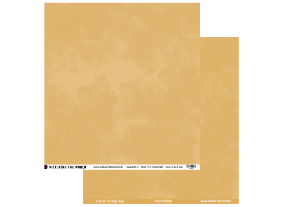 PTW Design - Mod nye horisonter - Basisark 3 - 12x12 mønsterpapir