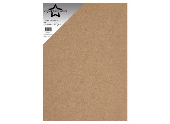 Paper Favourites - Pearl Paper A4 - 250 gsm - Rusty Brown