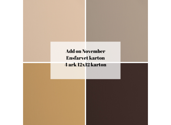 Add on November - Karton