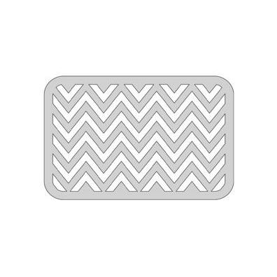 The Crafters Workshop Dies 4x6" Horizontal Chevron
