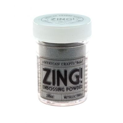 Zing Embossing pulver Metallic Silver