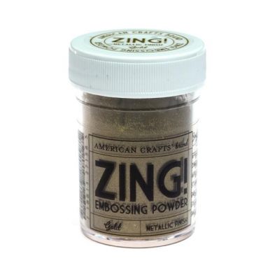 Zing Embossing pulver Metallic Guld
