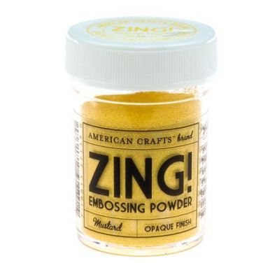 Zing Embossing pulver Mustard
