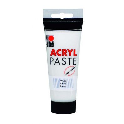 Acryl paste/ modellingpaste Hvid