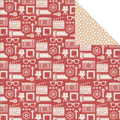 Daily Flash Snapshots - Shutter Speed Mønsterpapir fra October A