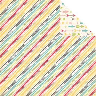 Daily Flash Girl Talk - Chatter Mønsterpapir fra October A