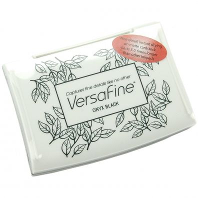 Versafine Stamp pad - Onyx Black