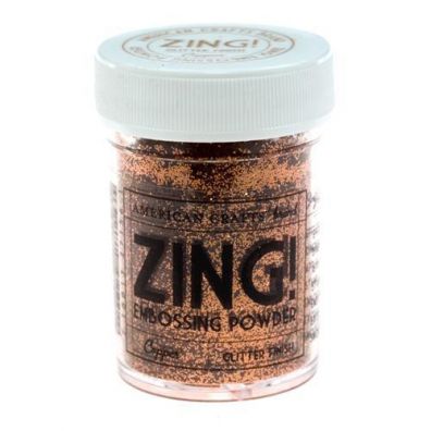 Zing Embossing pulver Copper Glitter