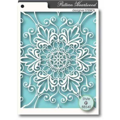 Memory Box Mask/ Stencil Pattern Heartwood