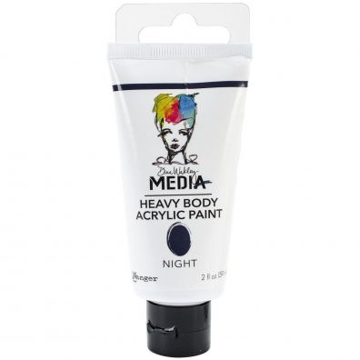 Dina Wakley Heavy Body Acrylic Paint - Night