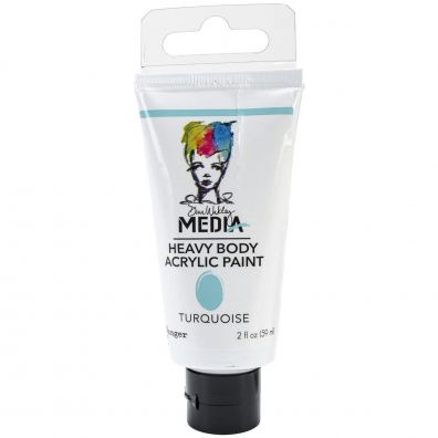 Dina Wakley Heavy Body Acrylic Paint - Turquoise