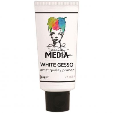 Dina Wakley White Gesso - Tube