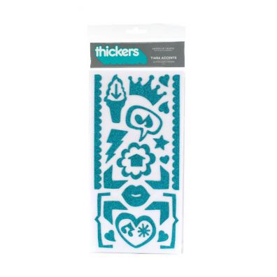 Thickers Tiara Accent Aqua
