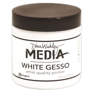 Dina Wakley White Gesso - 4oz