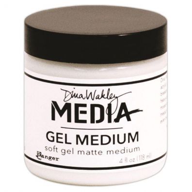 Dina Wakley Matte Gel Medium - 4oz