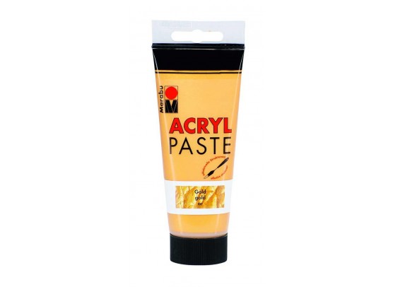 Acryl paste/ modellingpaste Guld