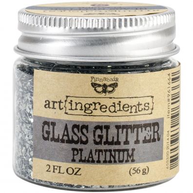 Prima Glass Glitter Platinum
