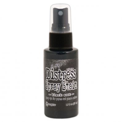 Distressed Spray Stain - Black Soot