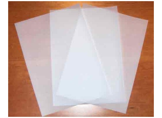Vellum hvidt A4 - 10 ark
