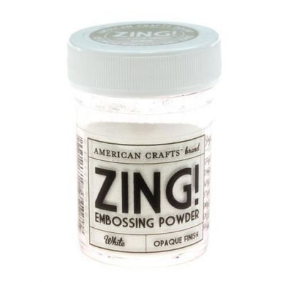 Zing Embossing pulver White