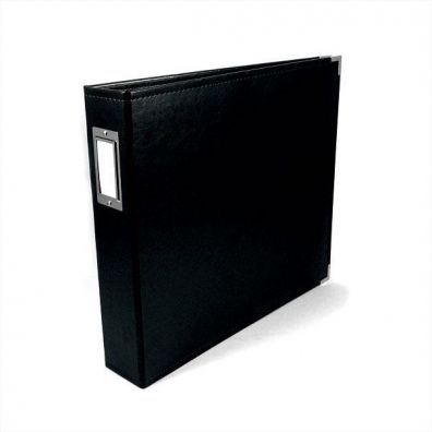 We R Memorykeepers Classic Leather Album 12x12 - Black