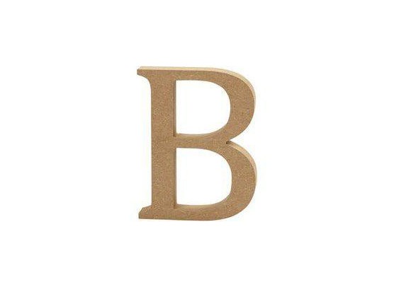 Bogstav i MDF - B