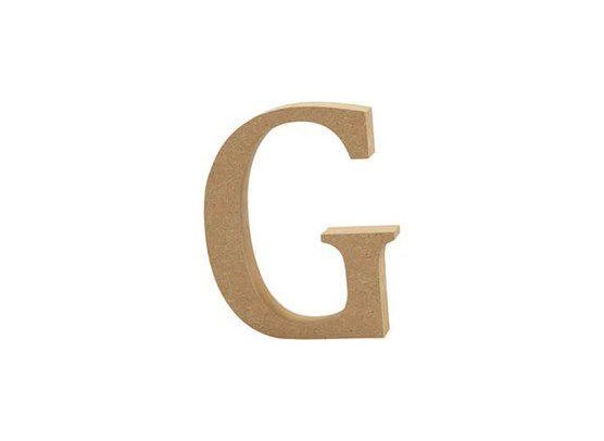 Bogstav i MDF - G