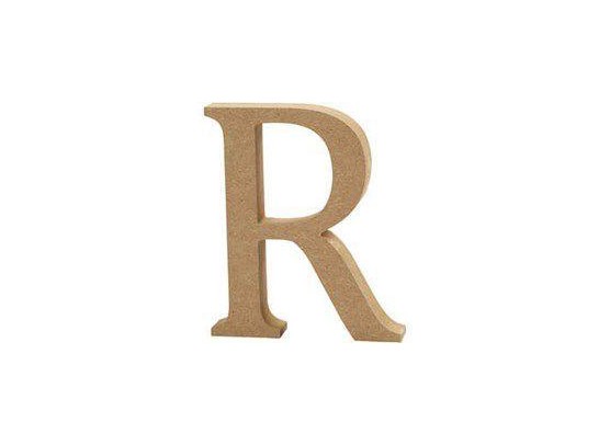 Bogstav i MDF - R