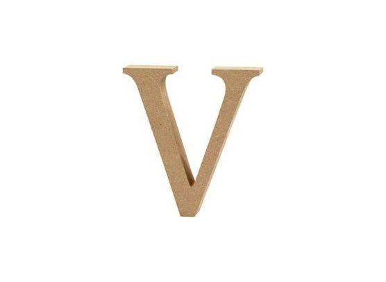 Bogstav i MDF - V