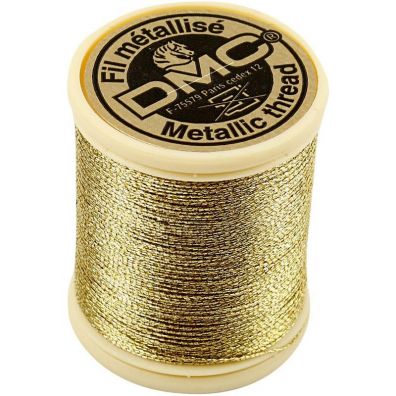 DMC Tråd - guld 0,8mm - 40m