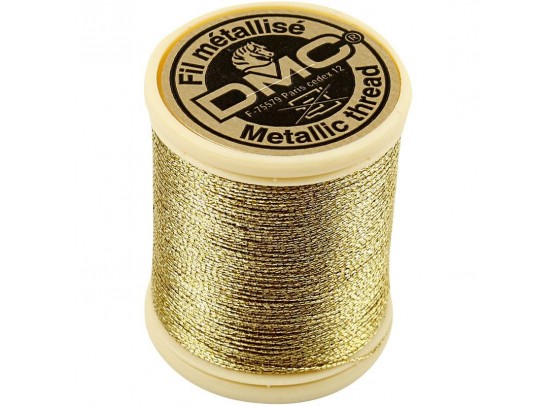 DMC Tråd - guld 0,8mm - 40m