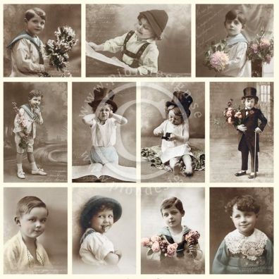 From Grandmas Attic - Boys Klippeark fra Pion Des